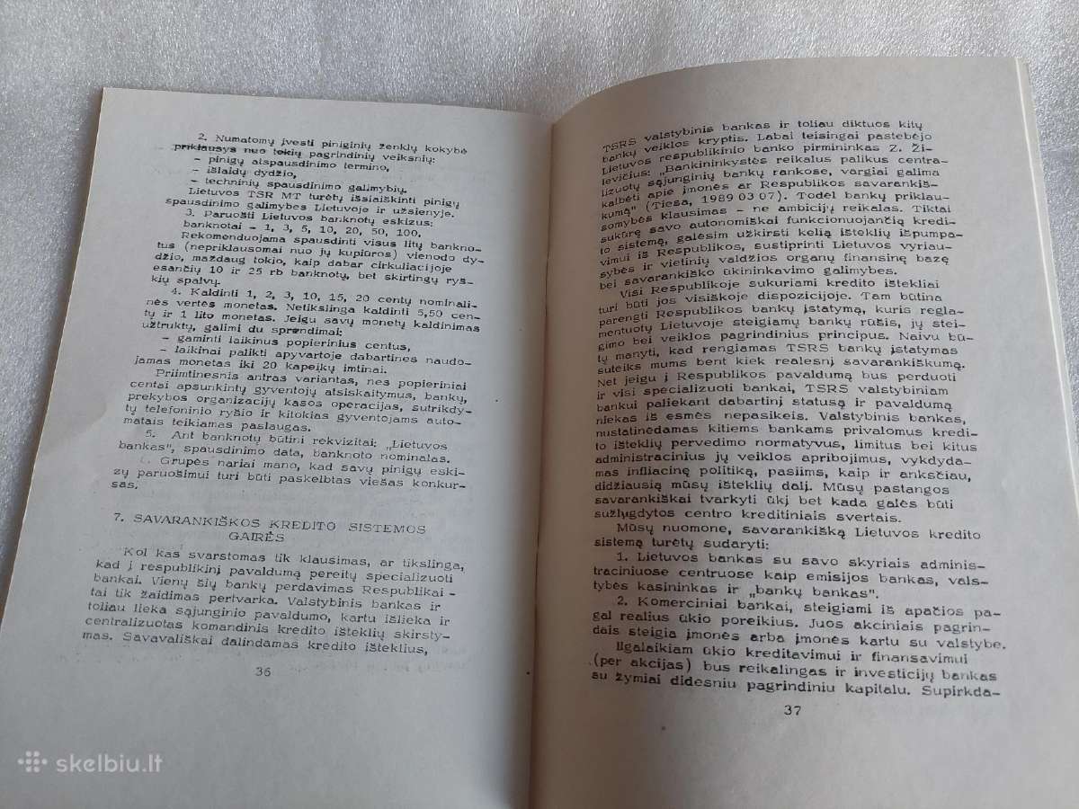 Lietuvos pinigų ir kredito sistemos koncepcija - nuotraukos Nr. 4