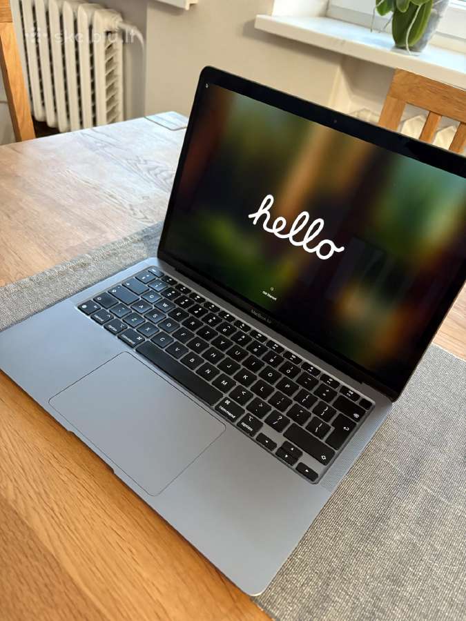 MacBook Air M1; 2020; 256gb SSD; 8ram; (13,3inch) - nuotraukos Nr. 2