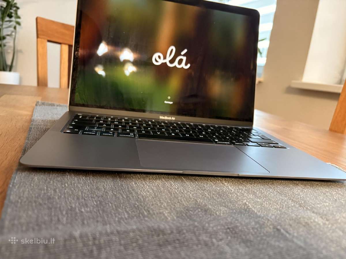 MacBook Air M1; 2020; 256gb SSD; 8ram; (13,3inch) - nuotraukos Nr. 4