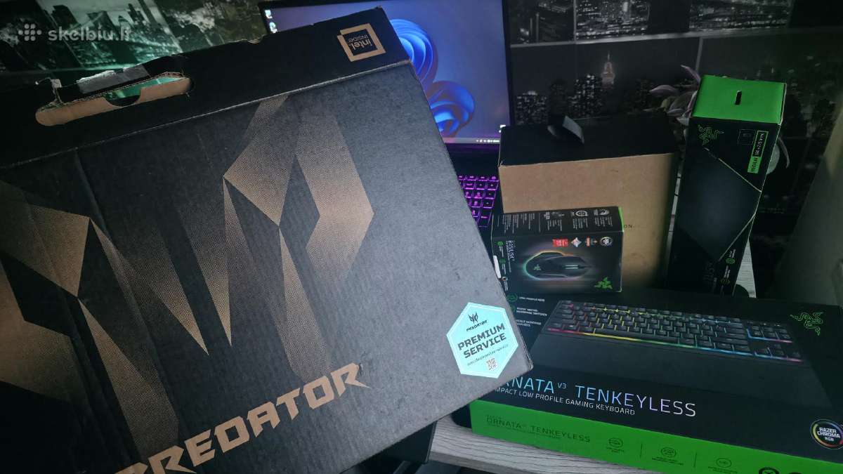 Predator Helios Neo 18 + priedai - nuotraukos Nr. 5