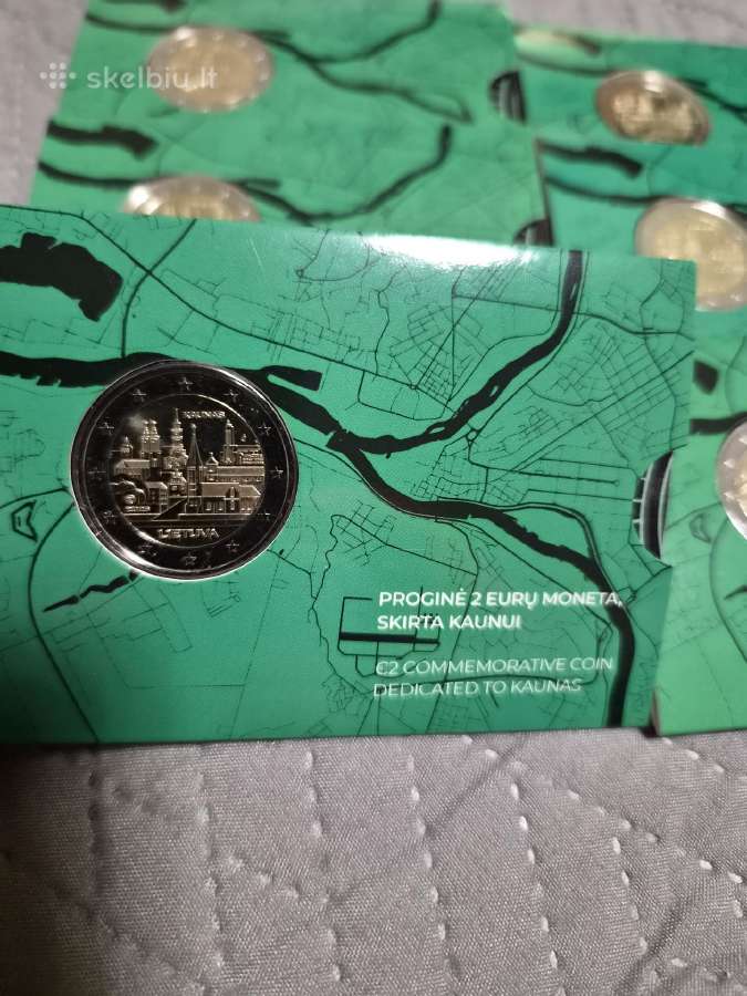 Lietuvos 2026 proginė 2€ Bu moneta, skirta Kaunui - nuotraukos Nr. 2