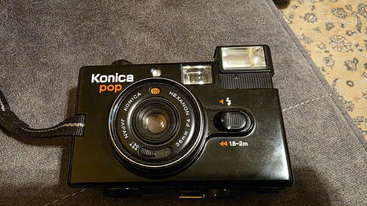 Konica pop fotoaparatas - nuotraukos Nr. 2