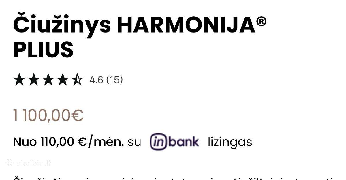 Lonas Harmonija Plius 160-200-24 - nuotraukos Nr. 5
