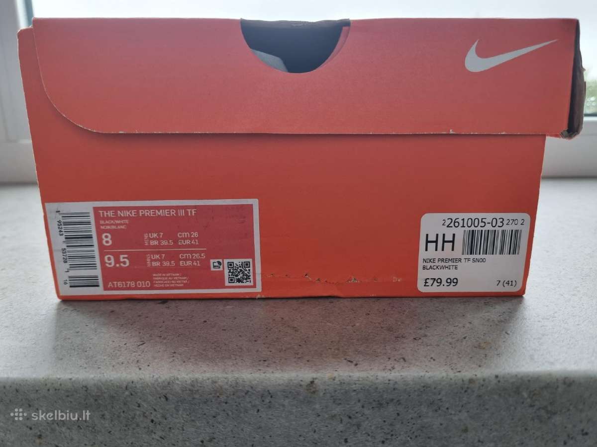 Nike futbolo bateliai 41d - nuotraukos Nr. 4
