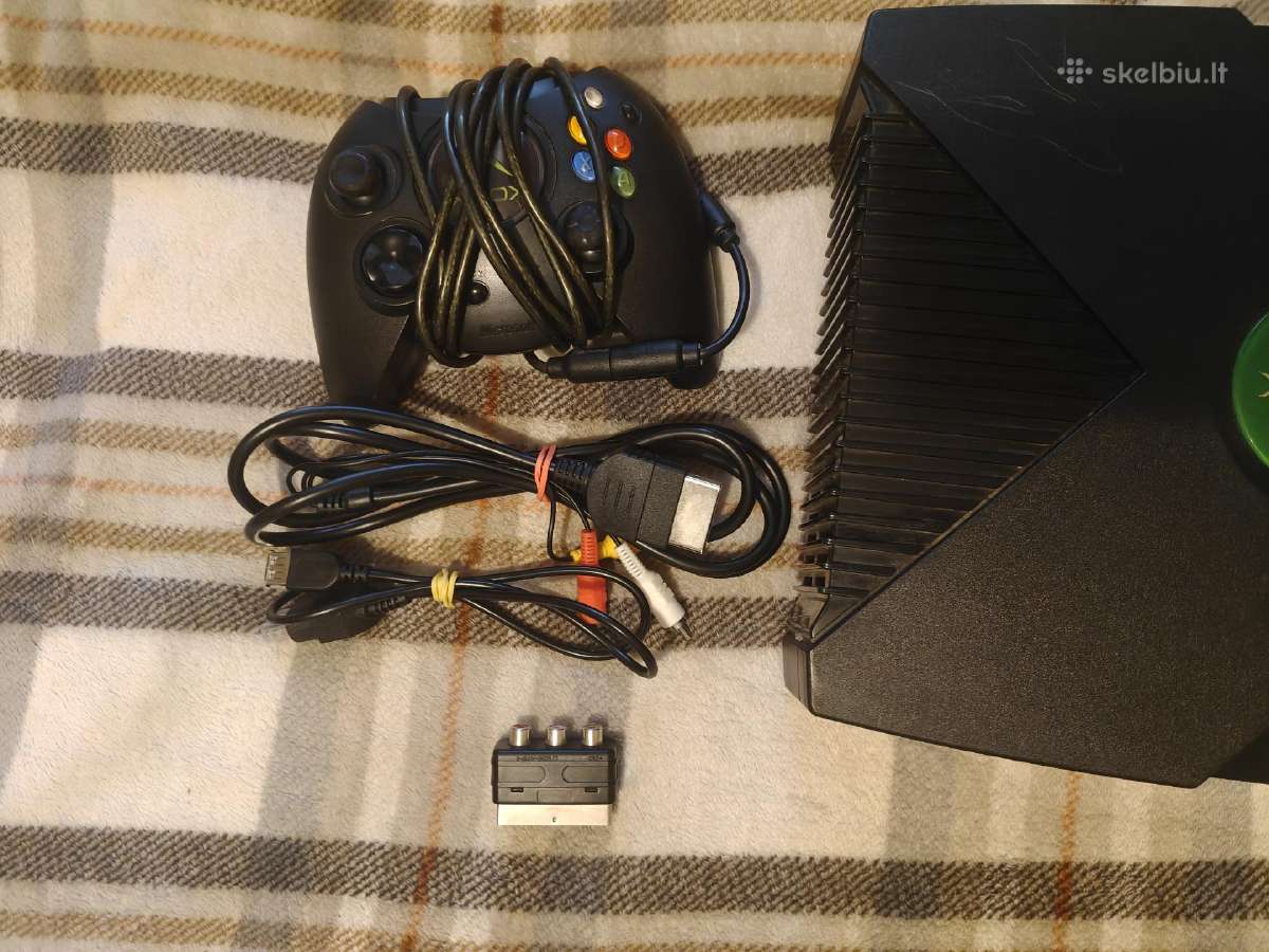 Xbox Original konsolė su priedais - nuotraukos Nr. 2