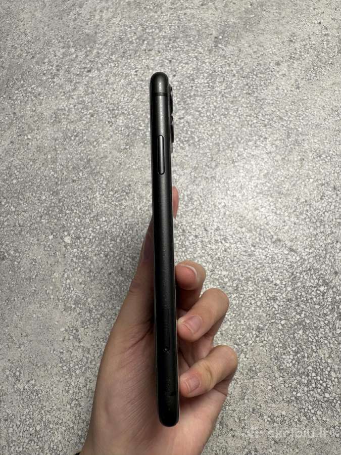 iPhone 11 64gb, juodas - nuotraukos Nr. 3