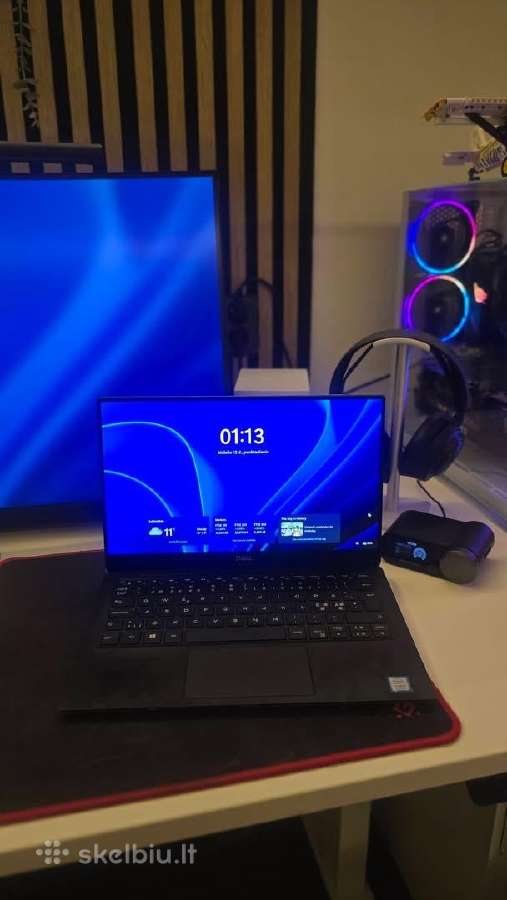Dell Xps 13 9370 ultrabookas su i7-8550u - nuotraukos Nr. 5