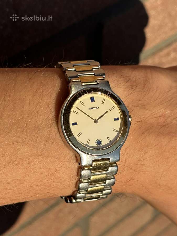 Vintažinis dviejų tonų Seiko Presage Quartz - nuotraukos Nr. 2
