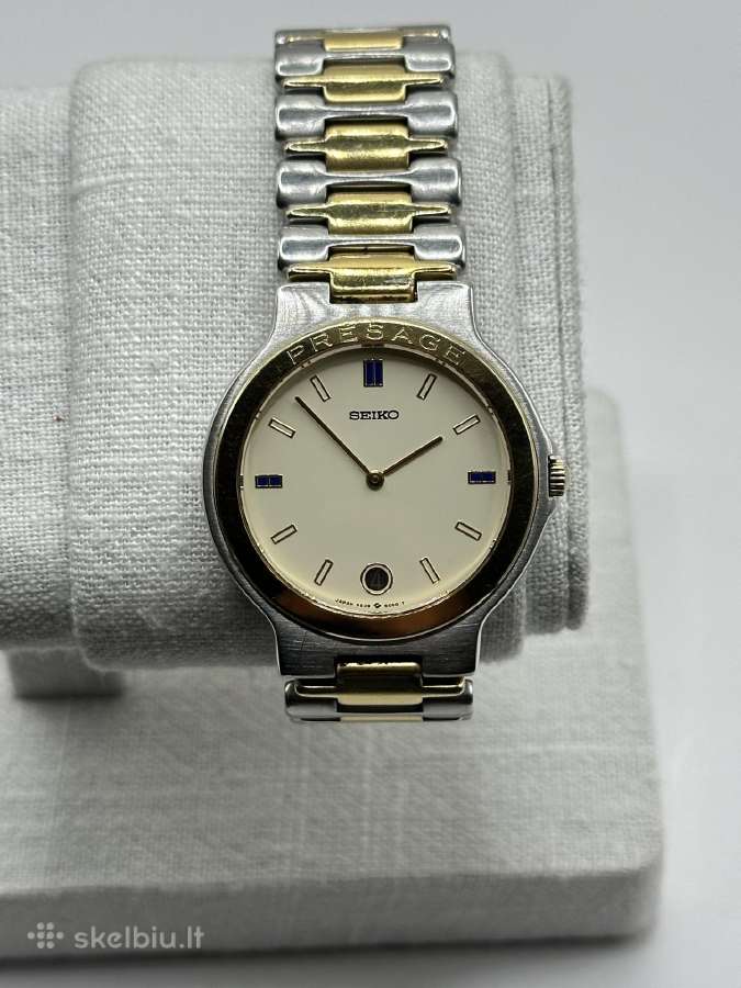 Vintažinis dviejų tonų Seiko Presage Quartz - nuotraukos Nr. 5