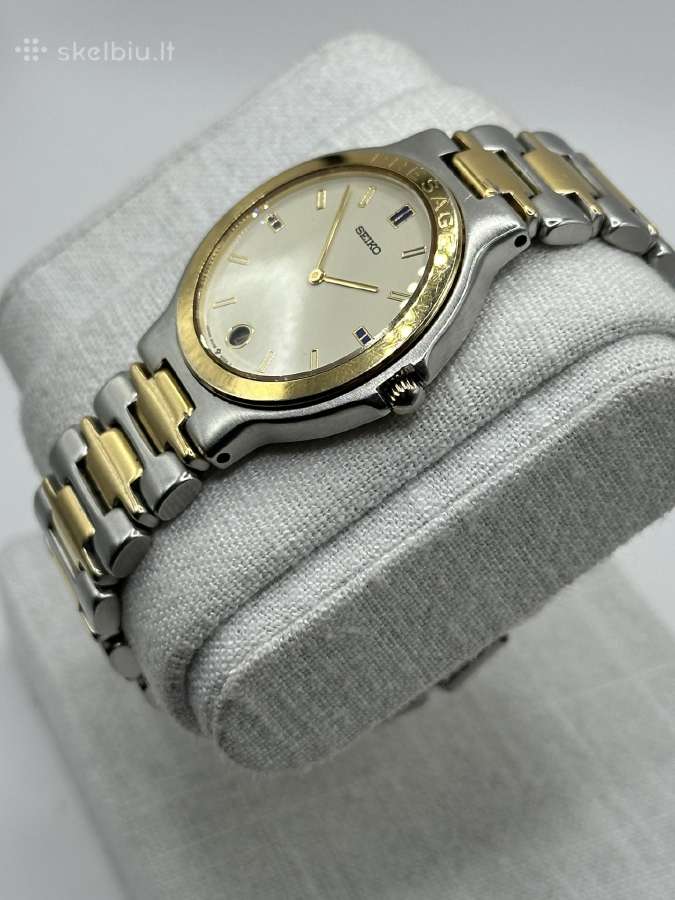 Vintažinis dviejų tonų Seiko Presage Quartz - nuotraukos Nr. 7