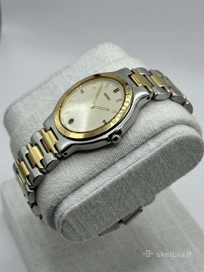 Vintažinis dviejų tonų Seiko Presage Quartz - nuotraukos Nr. 8