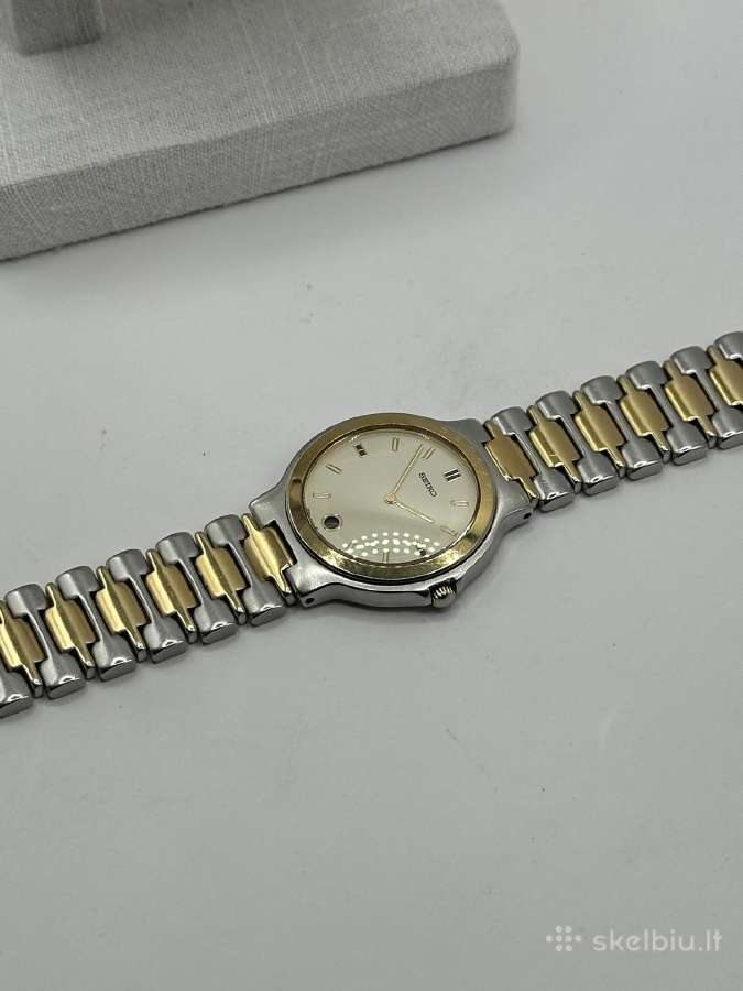 Vintažinis dviejų tonų Seiko Presage Quartz - nuotraukos Nr. 13
