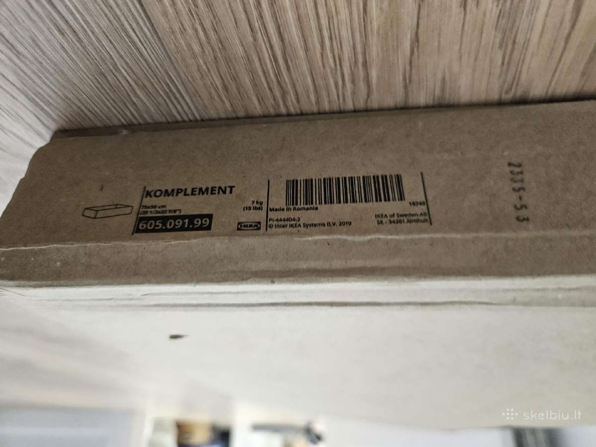 2 vnt. Naujų Ikea stalčių komplement 605.091.99 - nuotraukos Nr. 2