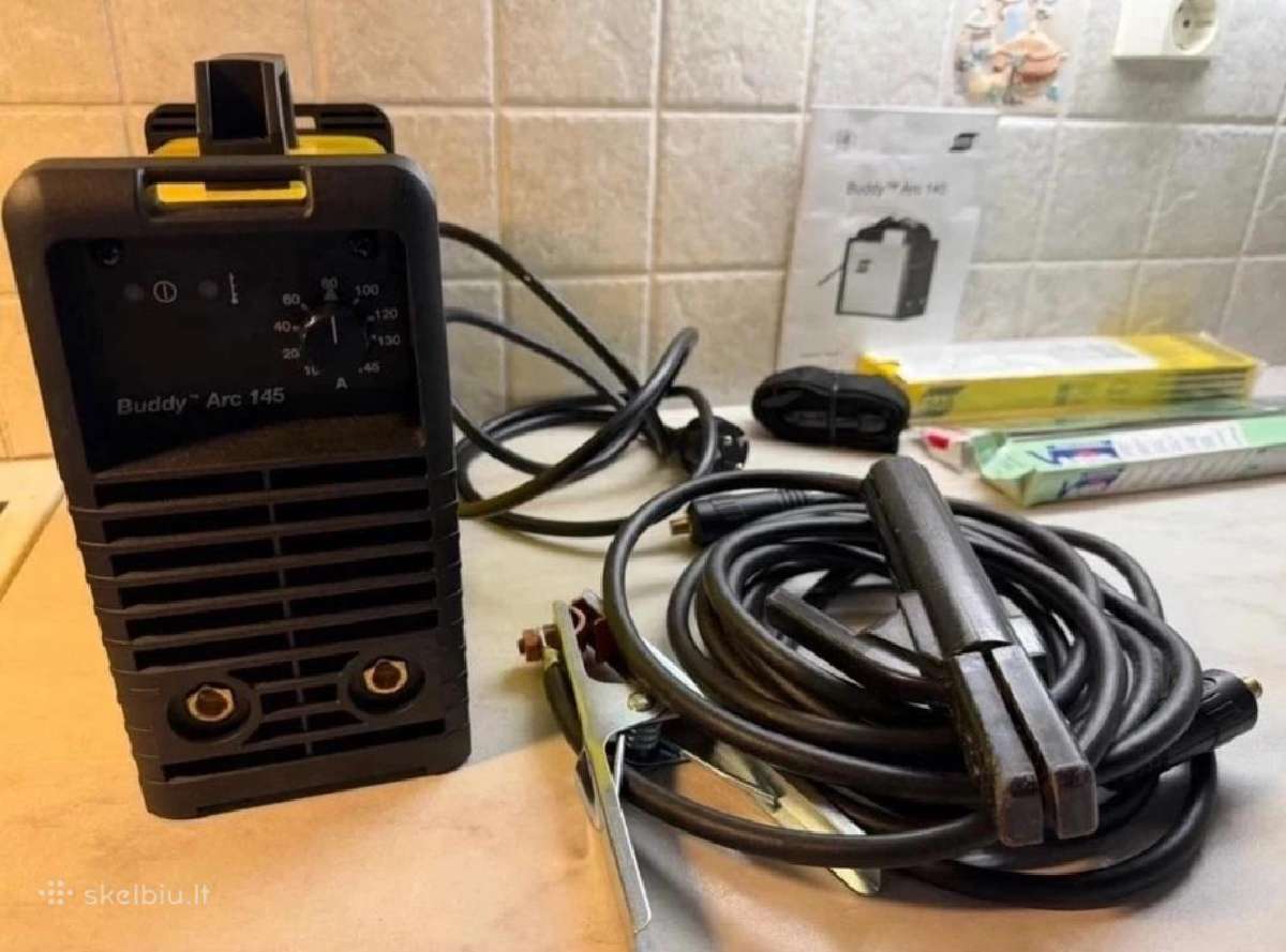 Svarkė Esab Buddy Arc 145 - nuotraukos Nr. 3