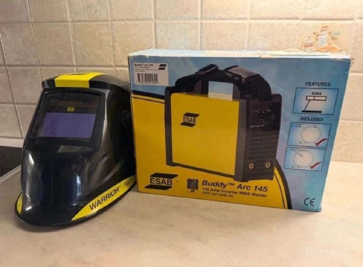 Svarkė Esab Buddy Arc 145 - nuotraukos Nr. 4