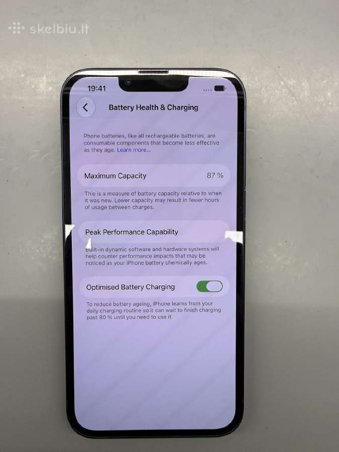iPhone 13 128gb Black - nuotraukos Nr. 5