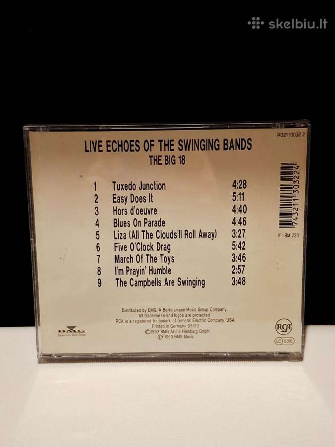 Big 18 – Live Echoes of the Swinging Bands (CD) - nuotraukos Nr. 4