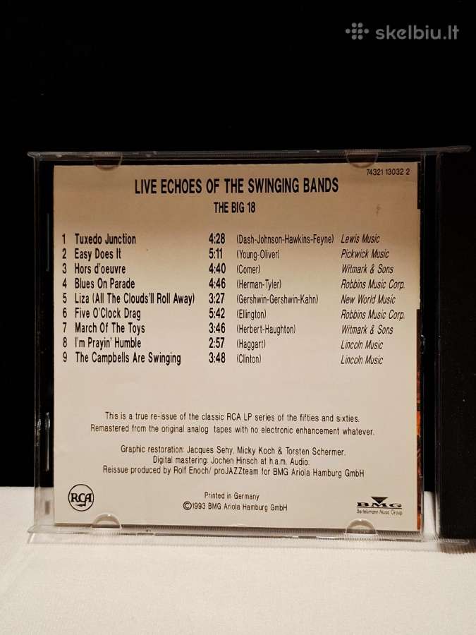 Big 18 – Live Echoes of the Swinging Bands (CD) - nuotraukos Nr. 2
