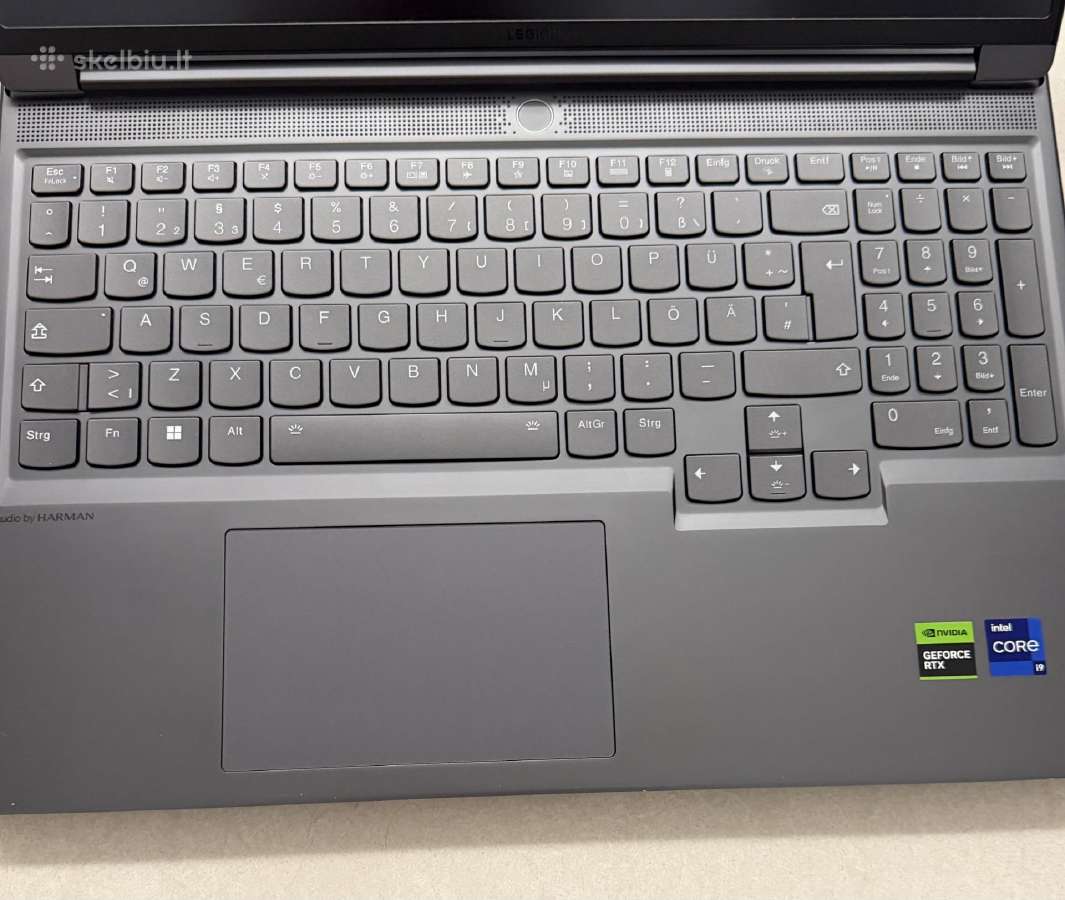 Lenovo Legion Slim 7i 16 Rtx4070 i9 32gb 2tb - nuotraukos Nr. 4