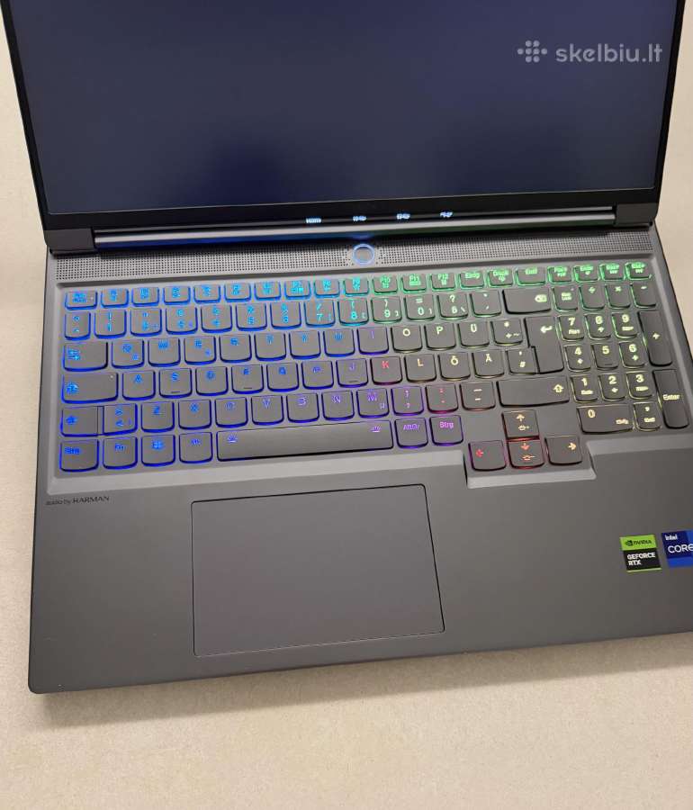 Lenovo Legion Slim 7i 16 Rtx4070 i9 32gb 2tb - nuotraukos Nr. 5