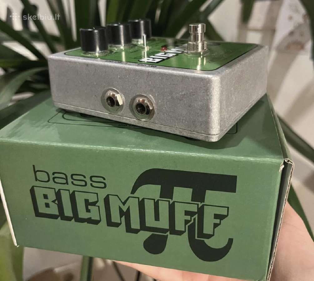 Electro-harmonix Bass Big Muff Pi fuzz pedalas - nuotraukos Nr. 3