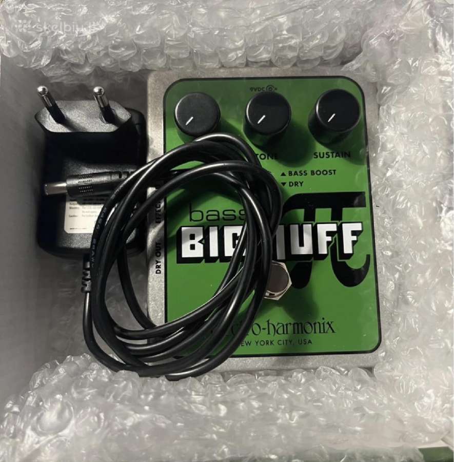 Electro-harmonix Bass Big Muff Pi fuzz pedalas - nuotraukos Nr. 5