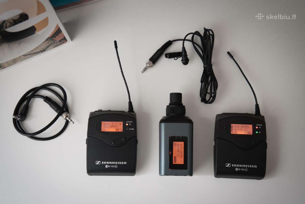 Sennheiser - Sk100/ek100/skp100 G3. 626 - 668 MHz - nuotraukos Nr. 3