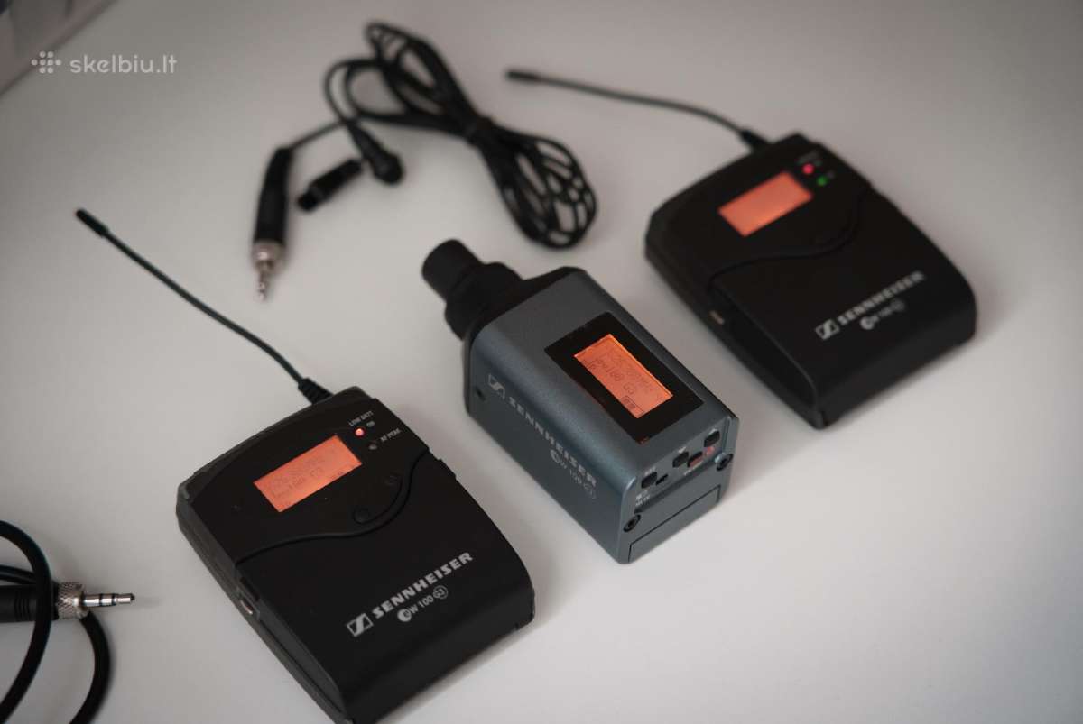 Sennheiser - Sk100/ek100/skp100 G3. 626 - 668 MHz - nuotraukos Nr. 4