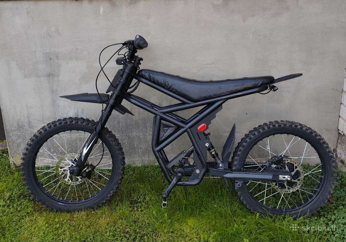 Elektrinis dviratis Gt73 1200w - nuotraukos Nr. 2
