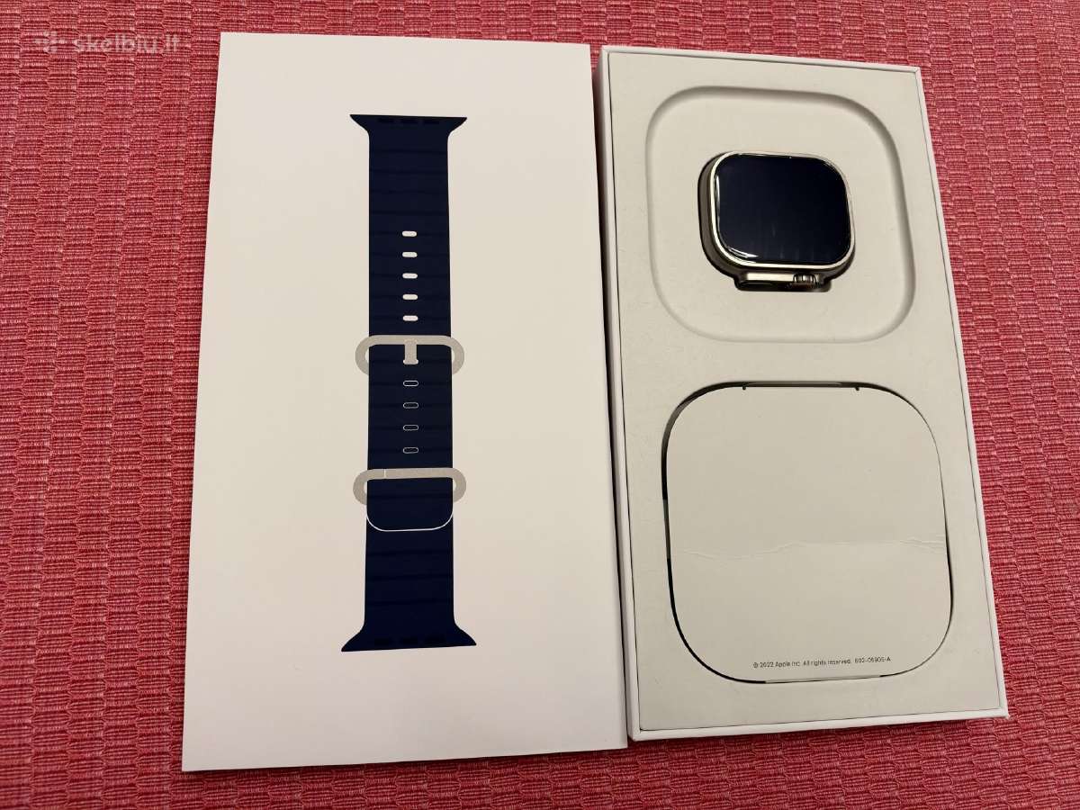 Apple Watch Ultra 2 49mm Titanium GPS + Cellular - nuotraukos Nr. 5
