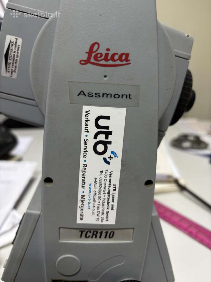 Leica tacheometrine stotele Tcr 110 - nuotraukos Nr. 4