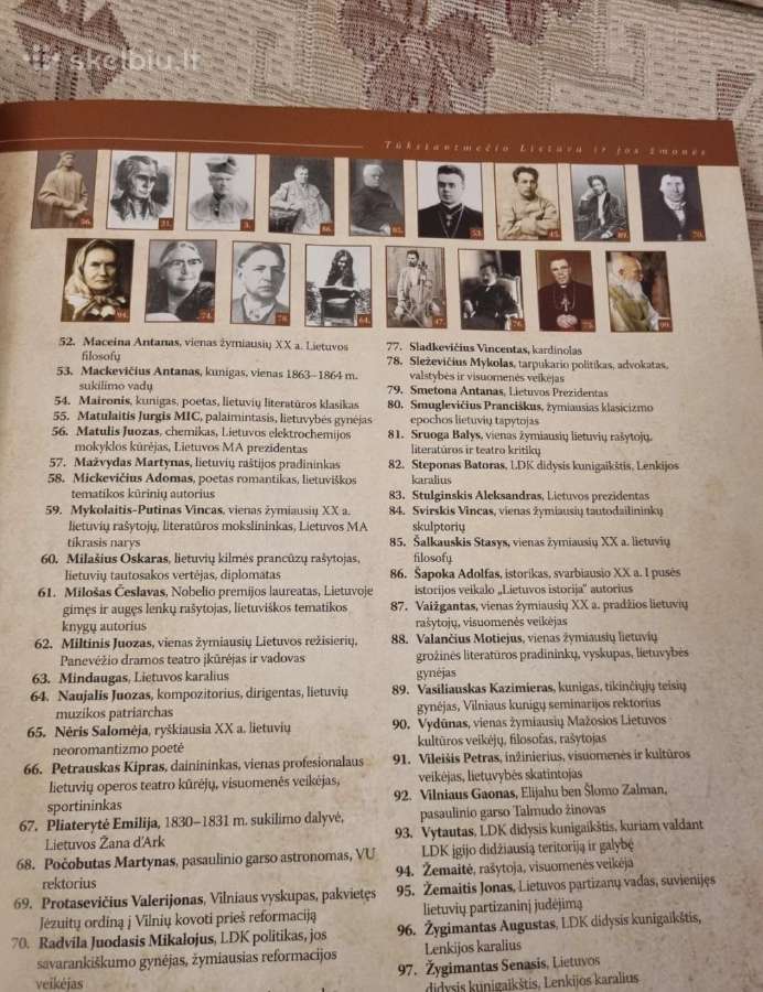 Tūkstantmečio Lietuva ir jos žmonės - nuotraukos Nr. 5