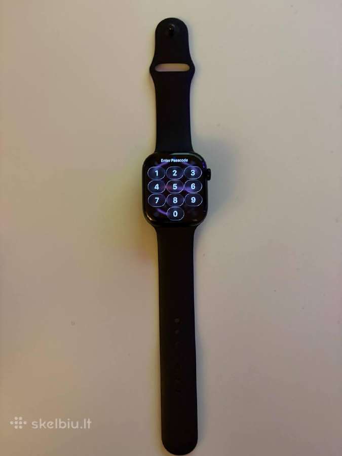 Apple Watch Series 11 GPS+lte 46mm Jet Black - nuotraukos Nr. 2