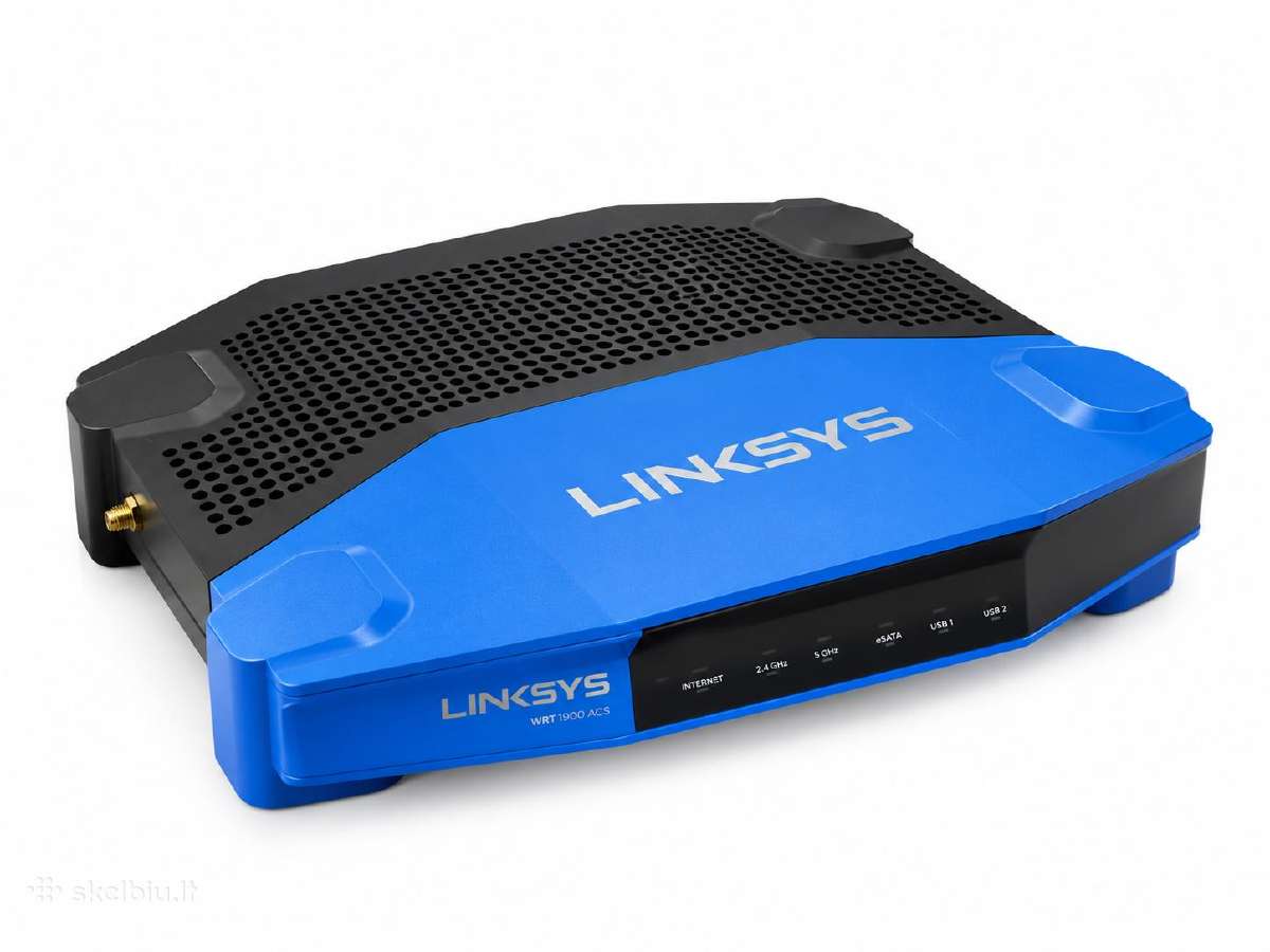 Linksys Wrt1900acs Ac1900 Dual-band Wi-fi Router - nuotraukos Nr. 2