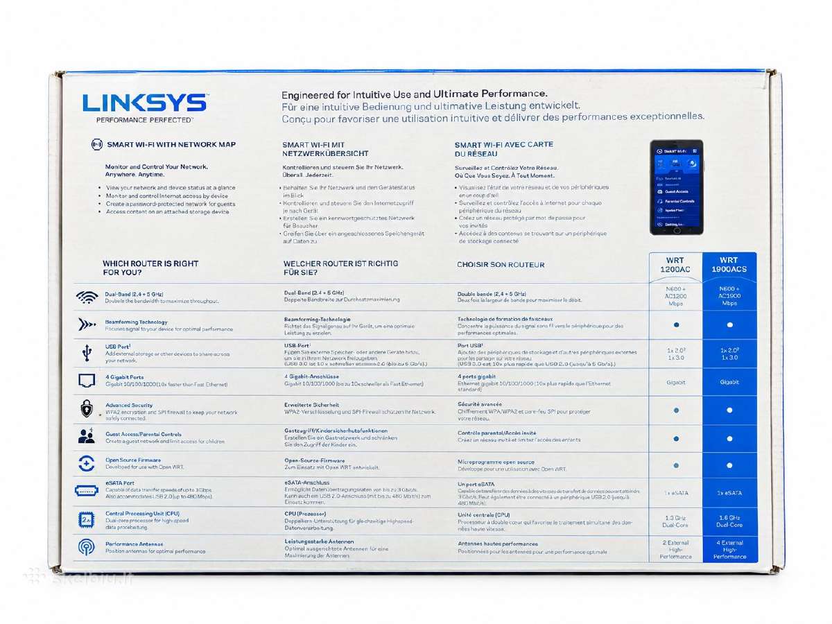 Linksys Wrt1900acs Ac1900 Dual-band Wi-fi Router - nuotraukos Nr. 5