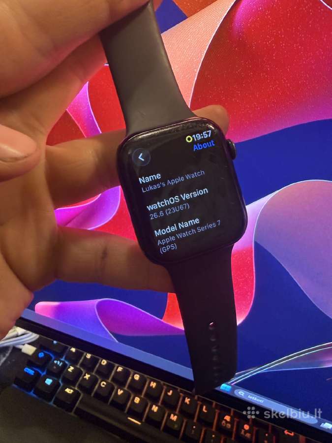 Apple watch 7 45mm - nuotraukos Nr. 4