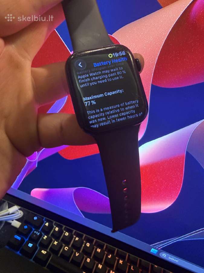 Apple watch 7 45mm - nuotraukos Nr. 5