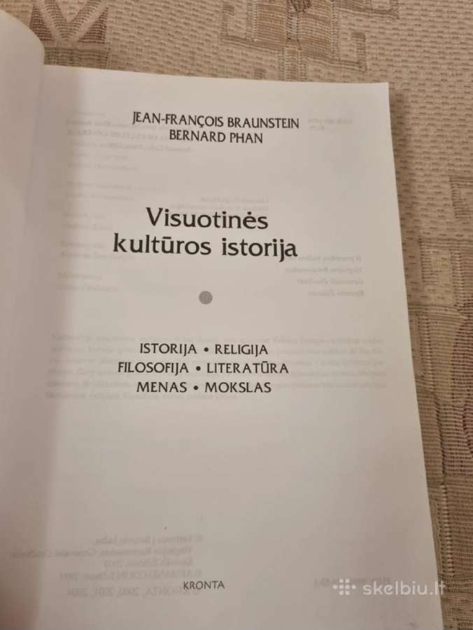 Visuotinės kultūros istorija - nuotraukos Nr. 2