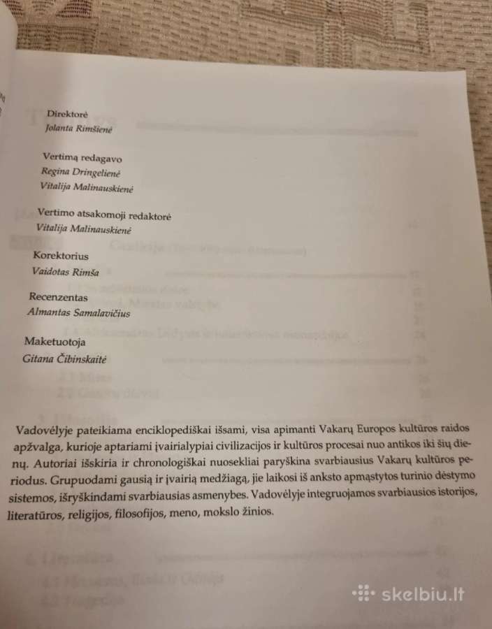 Visuotinės kultūros istorija - nuotraukos Nr. 3