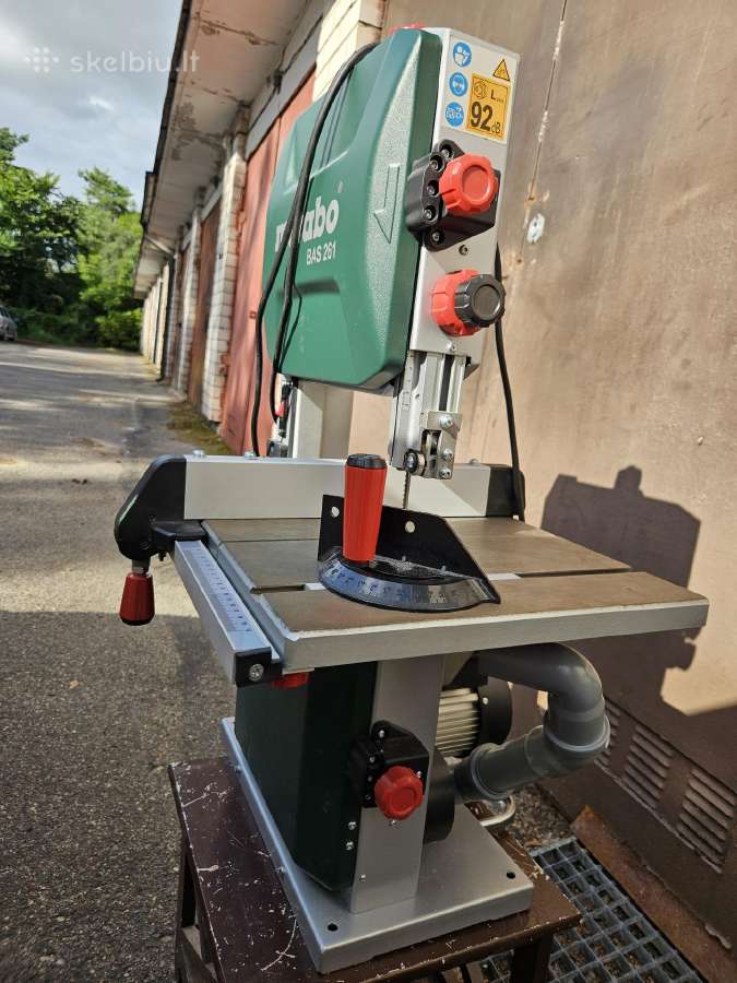 Metabo Bas 261 juistinės pjovimo staklės - nuotraukos Nr. 7