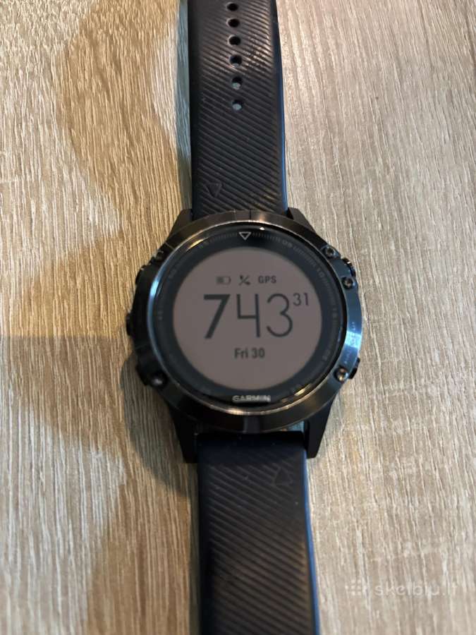 Garmin Fēnix 5 Sapphire GPS sportinis laikrodis - nuotraukos Nr. 2