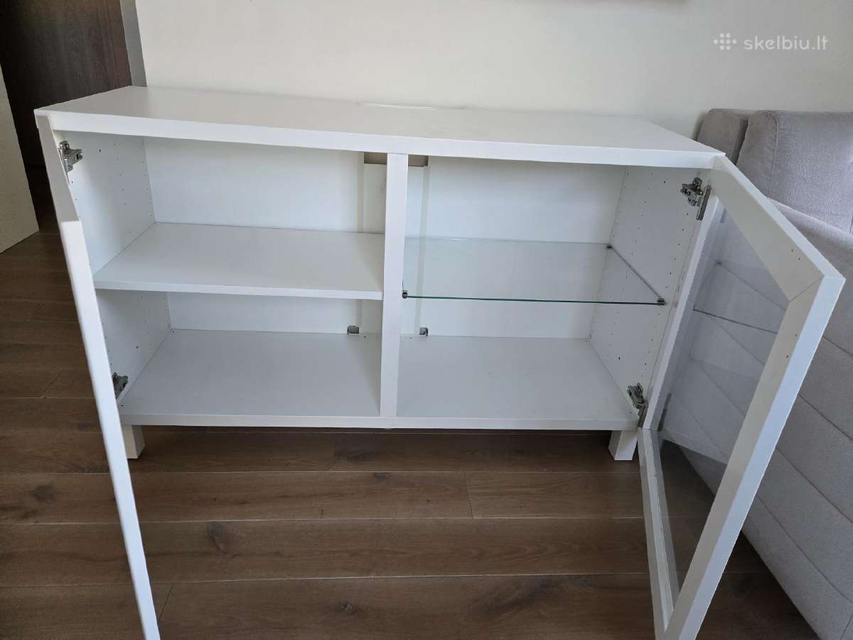2 pakabinamos baltos spintelės ir indauja - nuotraukos Nr. 3