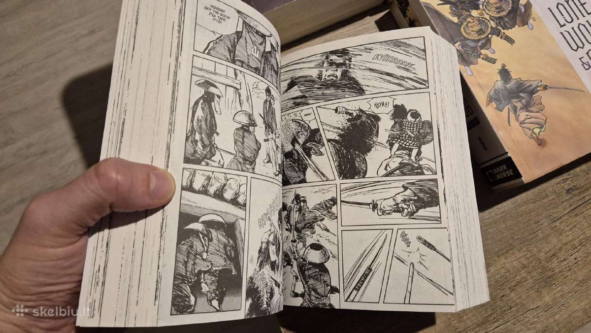 Lone Wolf and Cub pilna kolekcija - nuotraukos Nr. 2