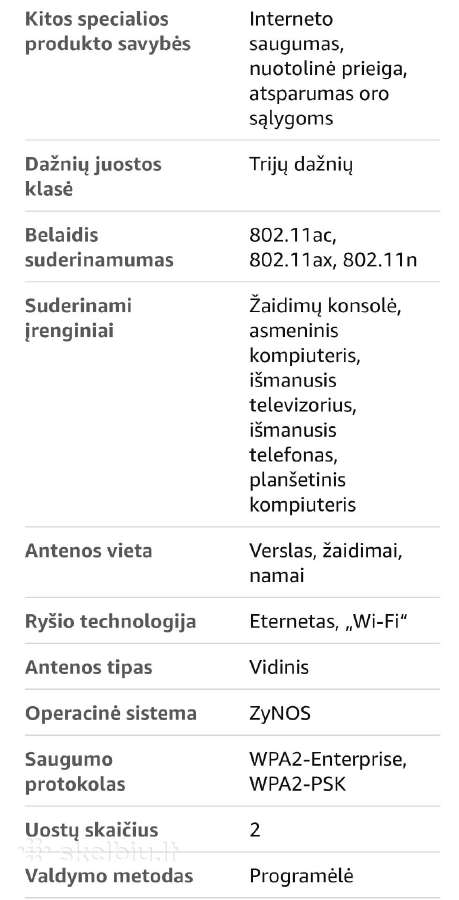 Starlink standart kit ax tri-band palydovas - nuotraukos Nr. 8