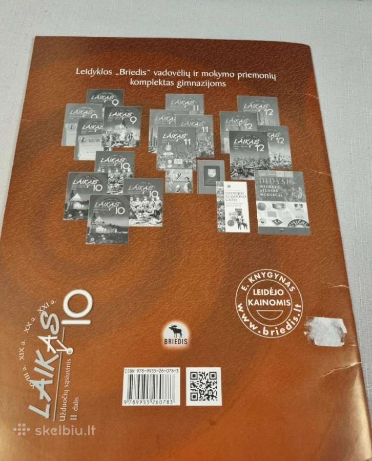Laikas , užduočių sąsiuvinis 10 kl. 2 dalis - nuotraukos Nr. 5