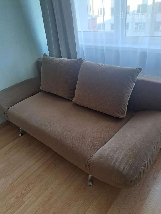 Sofa-lova su patalynės dėže - nuotraukos Nr. 2