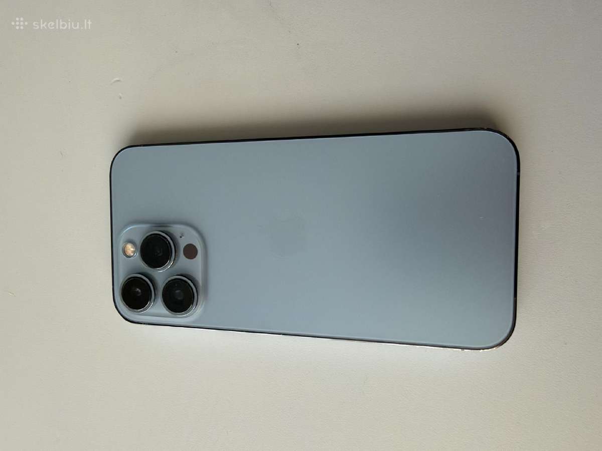 iPhone 13pro 256 GB- Sierra Blue - nuotraukos Nr. 2