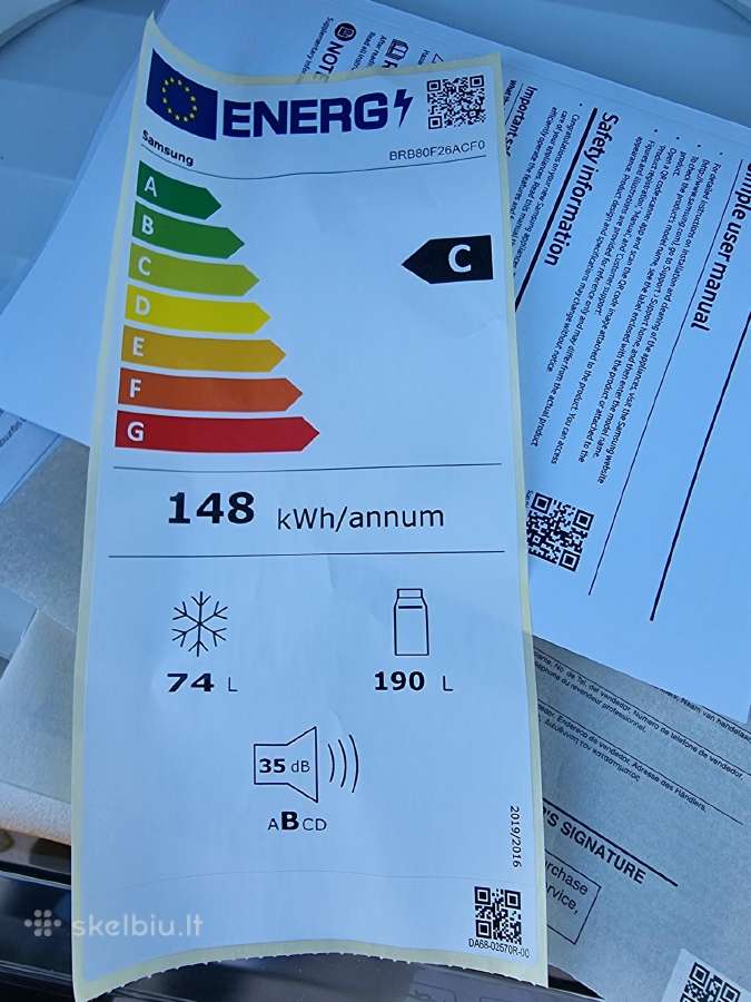 Naujas įmont. Brb80f26acf0eo+ garantija - nuotraukos Nr. 24