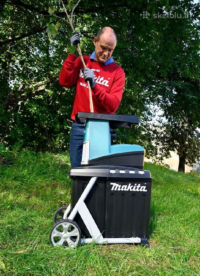 Elektrinis šakų smulkintuvas Makita Ud2500 - nuotraukos Nr. 5