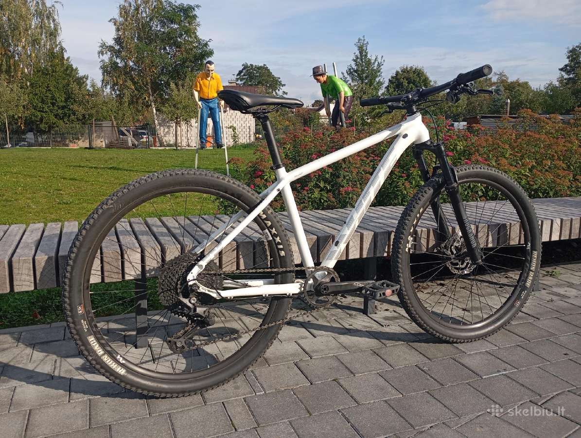 MTB White hardtail dviratis - nuotraukos Nr. 4